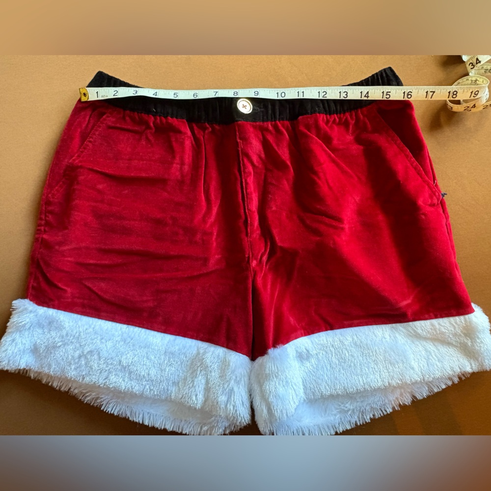 Chubbies Red and White “Ol St. Nicks” Shorts, 5.5in inseam